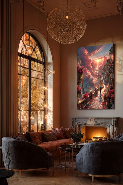 Art Print Alex Bush AI - Threshold of Infinite Tales