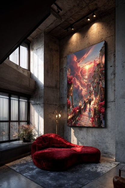 Art Print Alex Bush AI - Threshold of Infinite Tales