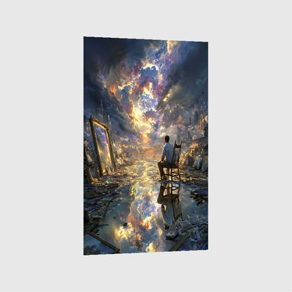 Art Print Alex Bush AI - Pictures Across the Twilight