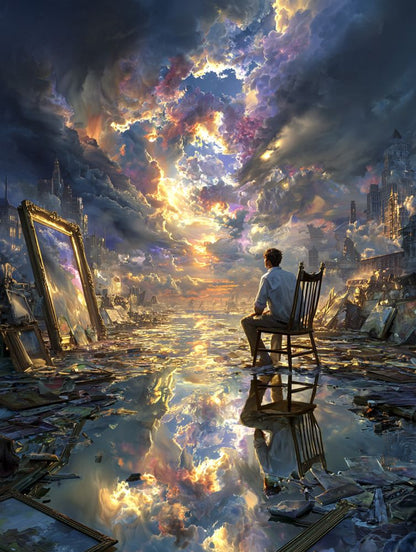 Art Print Alex Bush AI - Pictures Across the Twilight