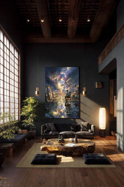 Art Print Alex Bush AI - Pictures Across the Twilight
