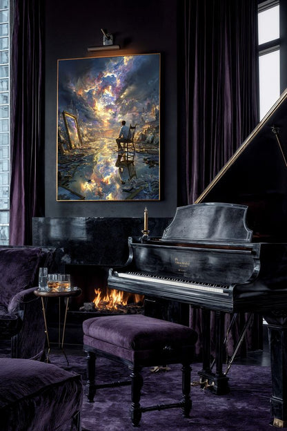 Art Print Alex Bush AI - Pictures Across the Twilight