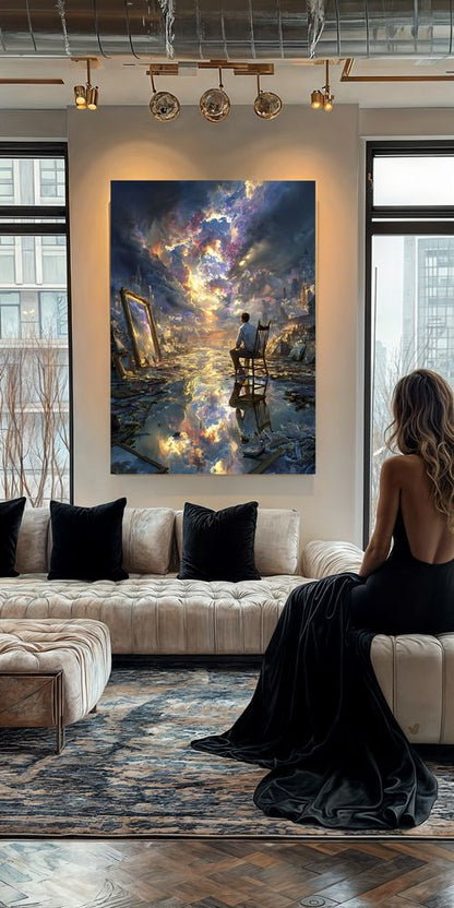 Art Print Alex Bush AI - Pictures Across the Twilight