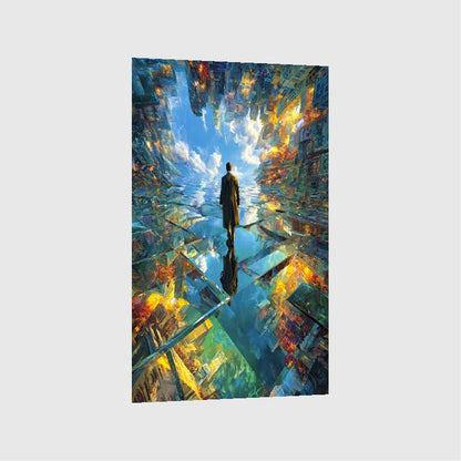 Art Print Alex Bush AI - Whirlwind of Whispers