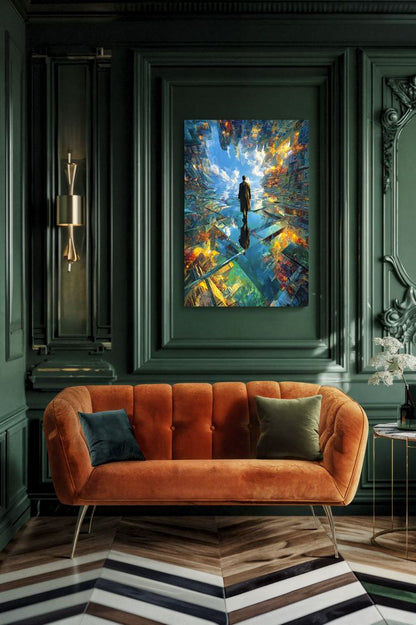 Art Print Alex Bush AI - Whirlwind of Whispers