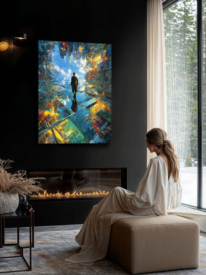 Art Print Alex Bush AI - Whirlwind of Whispers