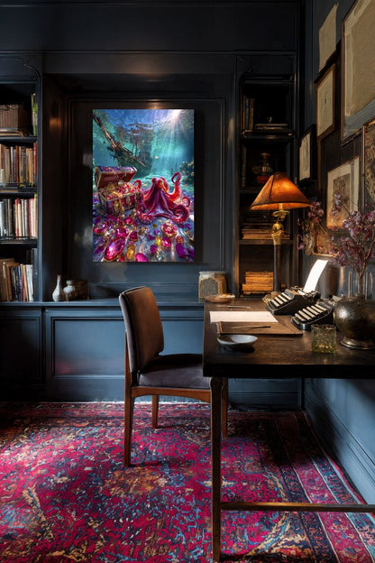 Art Print Salt Life AI - The Underwater Kingdom