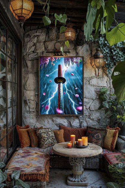 Art Print Aquila Vision AI - The Way of Samurai