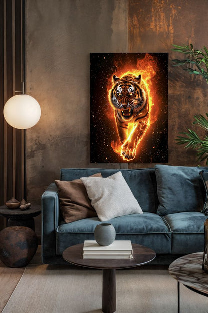 Art Print Aquila Vision AI - Attack of Fire