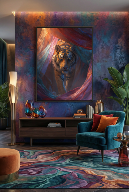 Art Print wAIld Life - Silk and Claw