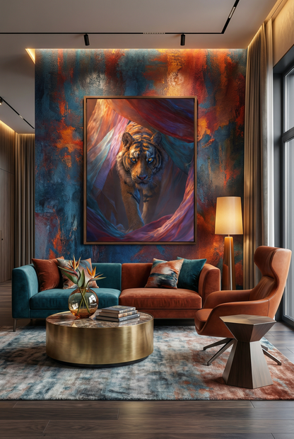 Art Print wAIld Life - Silk and Claw