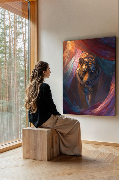 Art Print wAIld Life - Silk and Claw