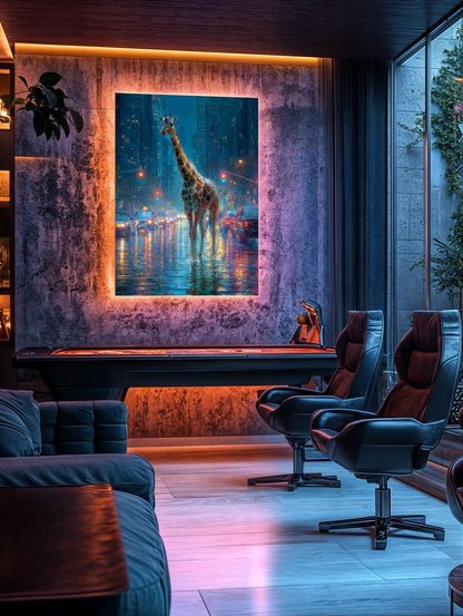 Art Print wAIld Life - Between Traffic and Silence