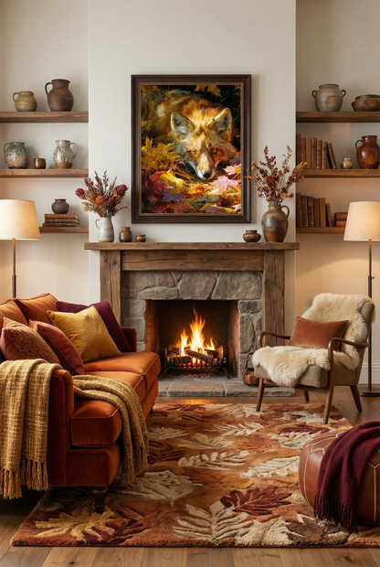 Art Print wAIld Life - Cradle of Leaves