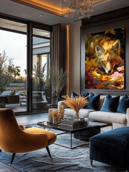 Art Print wAIld Life - Cradle of Leaves