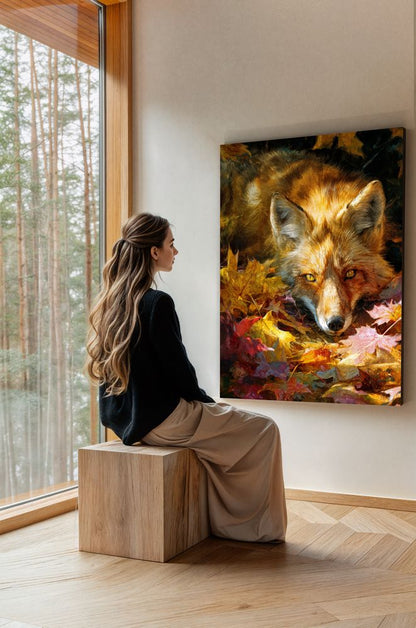 Art Print wAIld Life - Cradle of Leaves