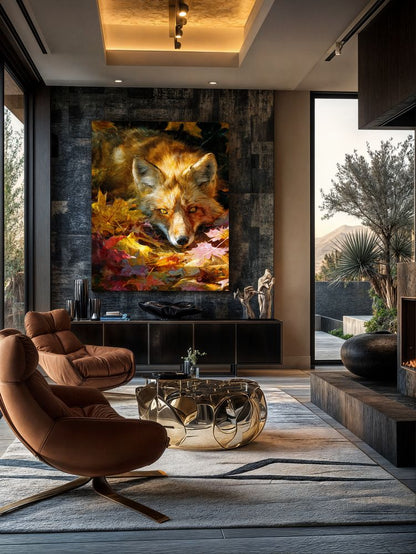 Art Print wAIld Life - Cradle of Leaves