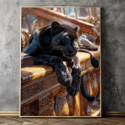 Art Print wAIld Life - The Ship's Silent Sovereign