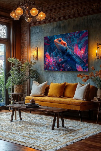 Art Print wAIld Life - Keeper of the Crimson Crystals