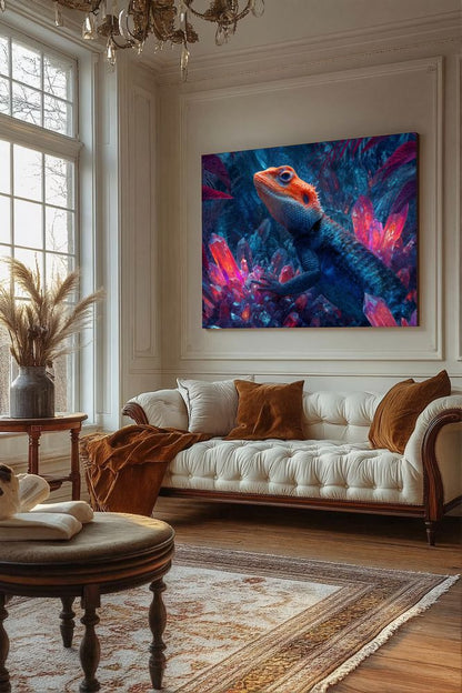 Art Print wAIld Life - Keeper of the Crimson Crystals