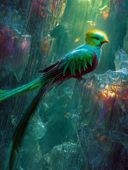 Art Print wAIld Life - Emerald Wing