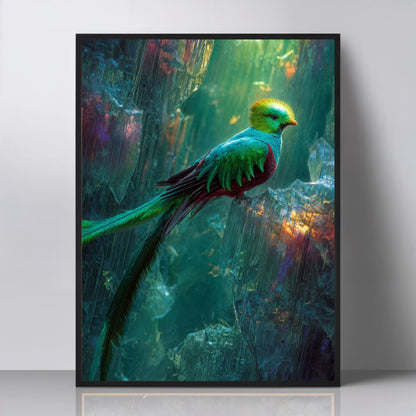Art Print wAIld Life - Emerald Wing