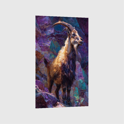 Art Print wAIld Life - Watcher of the Painted Rocks