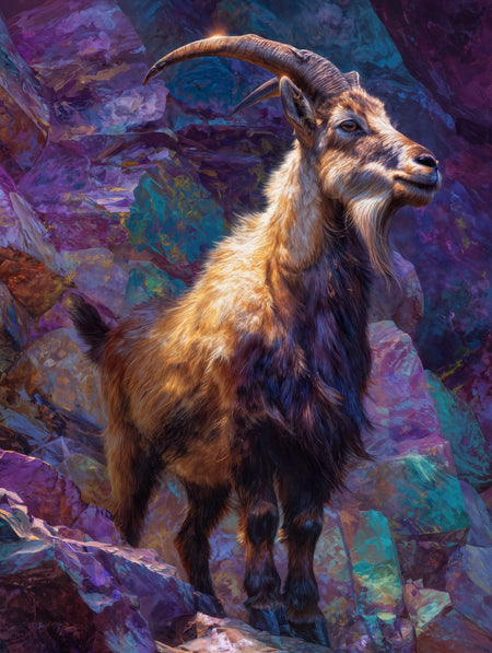 Art Print wAIld Life - Watcher of the Painted Rocks