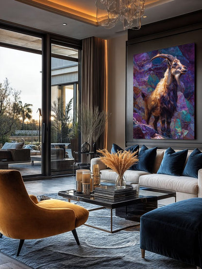 Art Print wAIld Life - Watcher of the Painted Rocks
