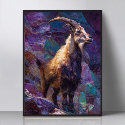 Art Print wAIld Life - Watcher of the Painted Rocks