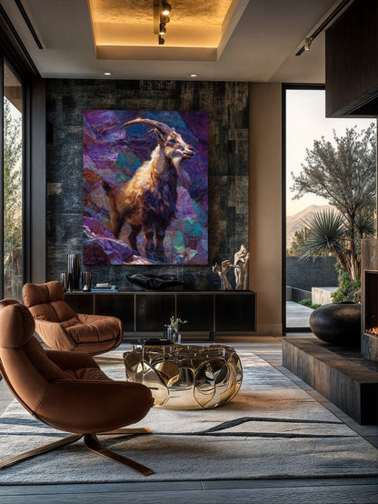 Art Print wAIld Life - Watcher of the Painted Rocks