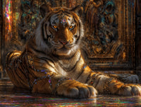 Art Print wAIld Life - Power Draped in Jewels