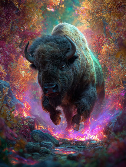 Art Print wAIld Life - The Wild Power Unleashed