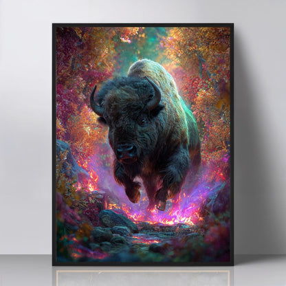 Art Print wAIld Life - The Wild Power Unleashed
