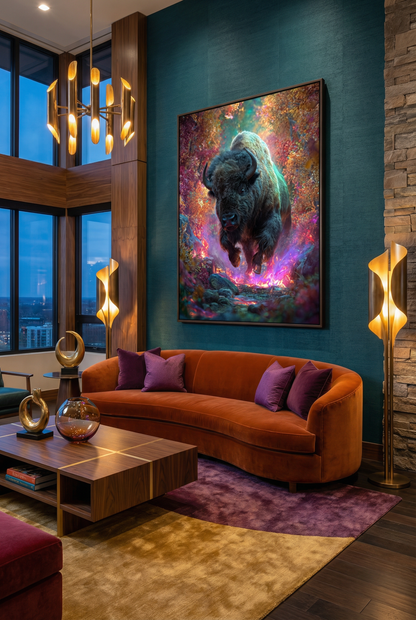 Art Print wAIld Life - The Wild Power Unleashed