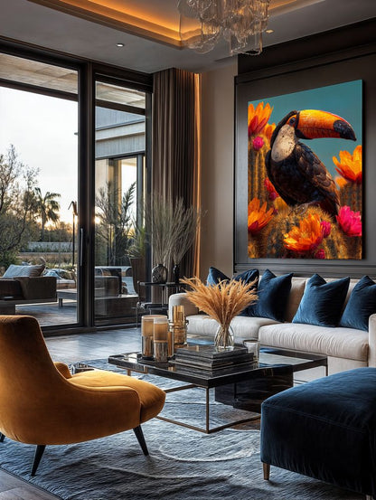 Art Print wAIld Life - Among Thorns and Petals