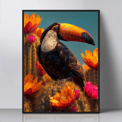Art Print wAIld Life - Among Thorns and Petals