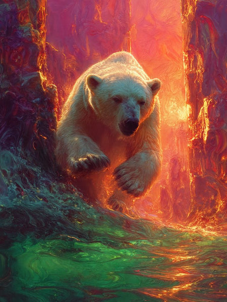 Art Print wAIld Life - The Arctic Giant