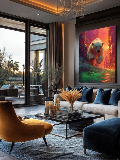 Art Print wAIld Life - The Arctic Giant