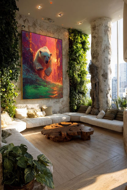 Art Print wAIld Life - The Arctic Giant