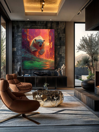 Art Print wAIld Life - The Arctic Giant