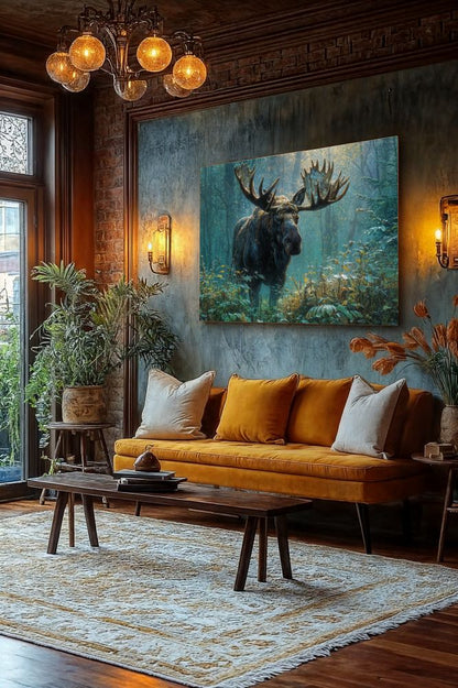 Art Print wAIld Life - The Wild Moose
