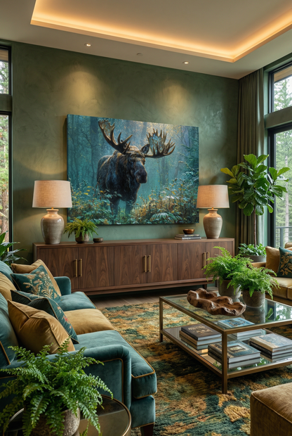 Art Print wAIld Life - The Wild Moose