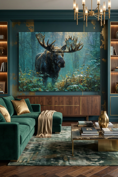 Art Print wAIld Life - The Wild Moose
