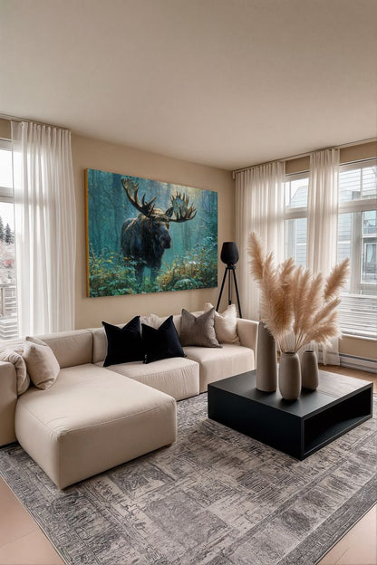 Art Print wAIld Life - The Wild Moose