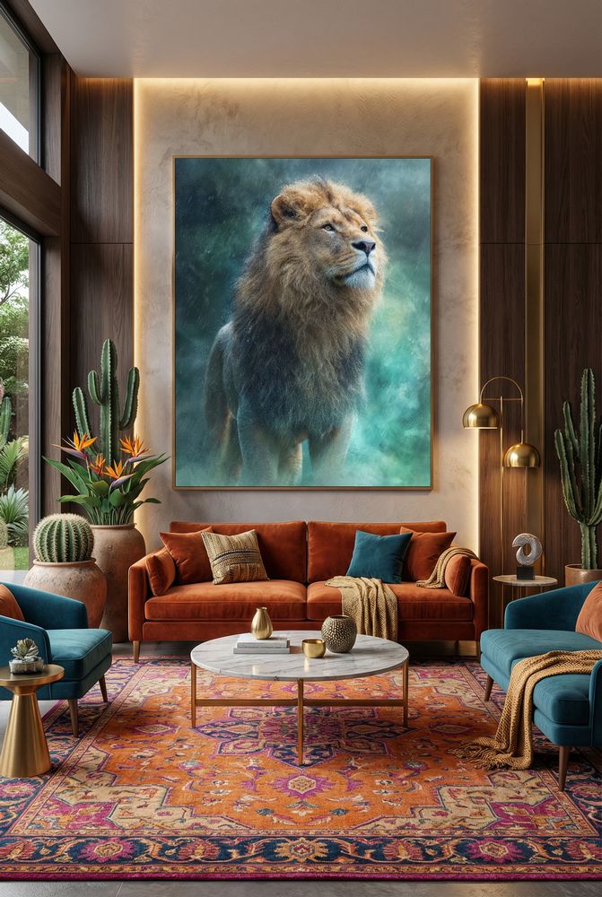 Art Print wAIld Life - The Lone Sovereign