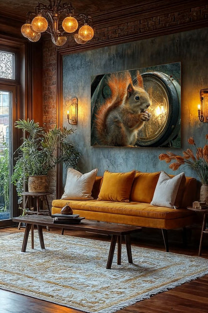 Art Print wAIld Life - The Curious Squirrel