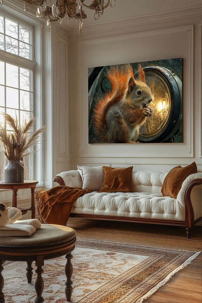Art Print wAIld Life - The Curious Squirrel