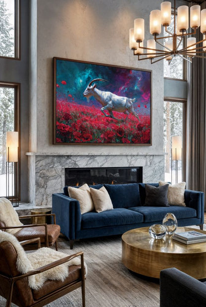 Art Print wAIld Life - The Untamed Hooves