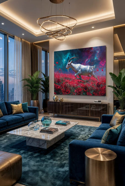 Art Print wAIld Life - The Untamed Hooves